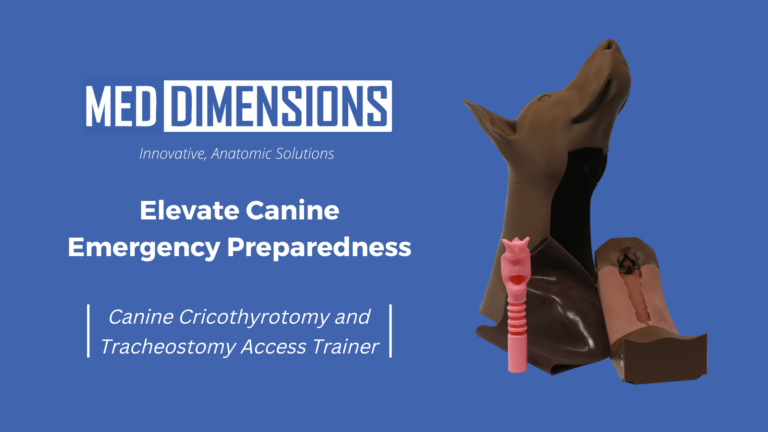 Elevate Canine Emergency Preparedness: Canine Cricothyrotomy and Tracheostomy Access Trainer